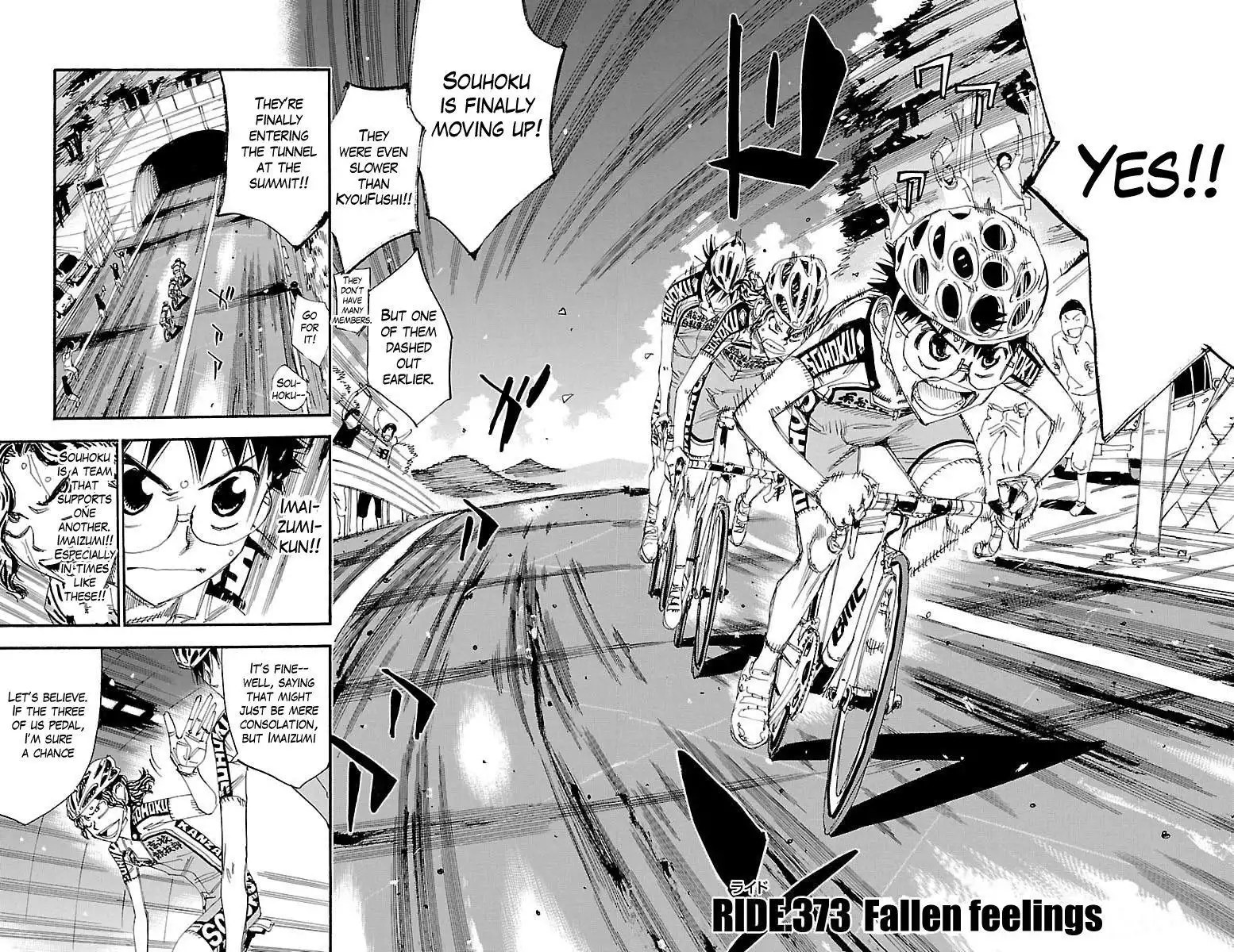 Yowamushi Pedal Chapter 373 4